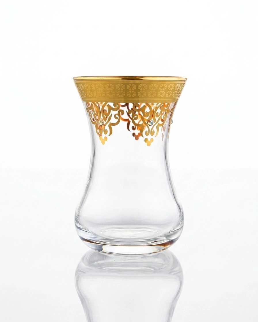 42381 BARDAK BY OTTOMAN BONCUK ALTIN (Sadece bardaklar)