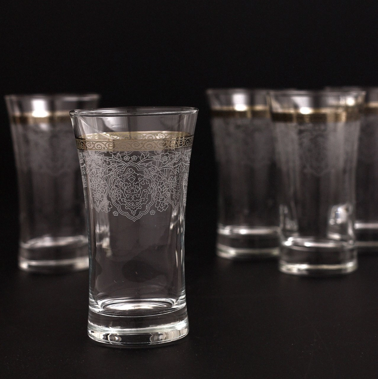 6’lı Meşrubat Bardağı - Rumeysa Platin