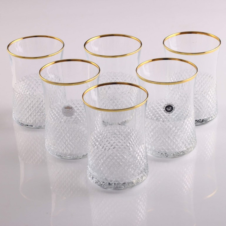 6 ADET 420322 BARDAK VIZYON DEKOR 3MM ALT.