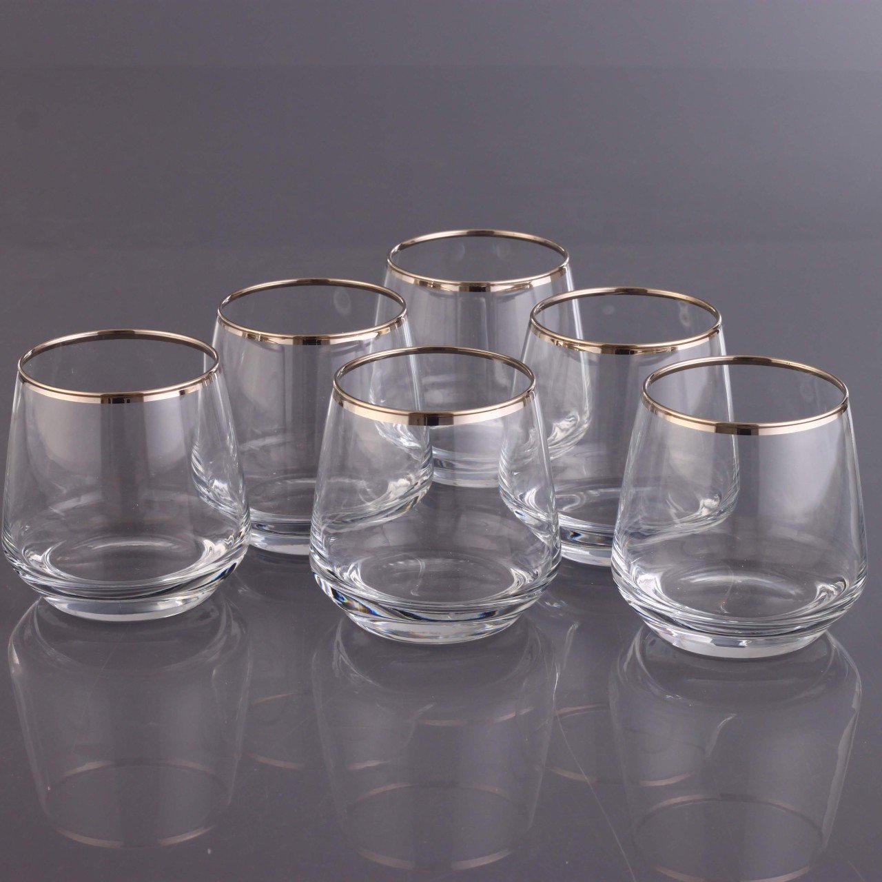 6’lı Su Bardağı Takımı - LAL Safir Platin