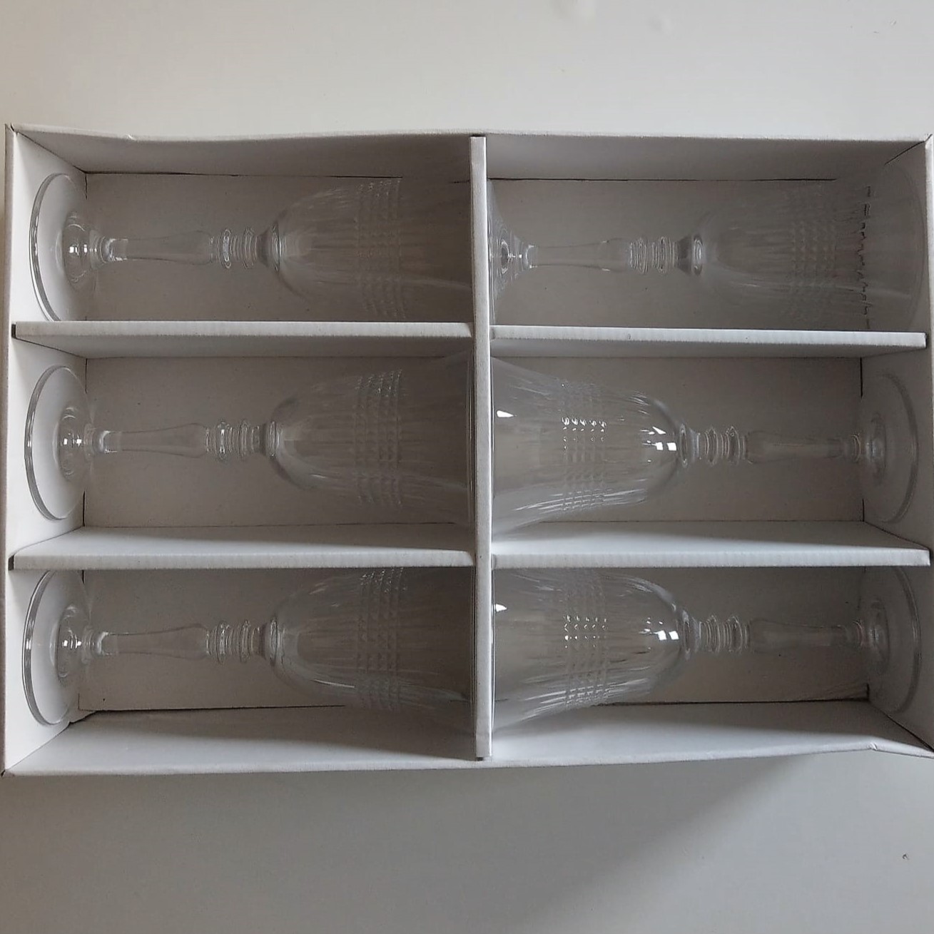 6 Parça Kesme Dekor Kadeh Takımı