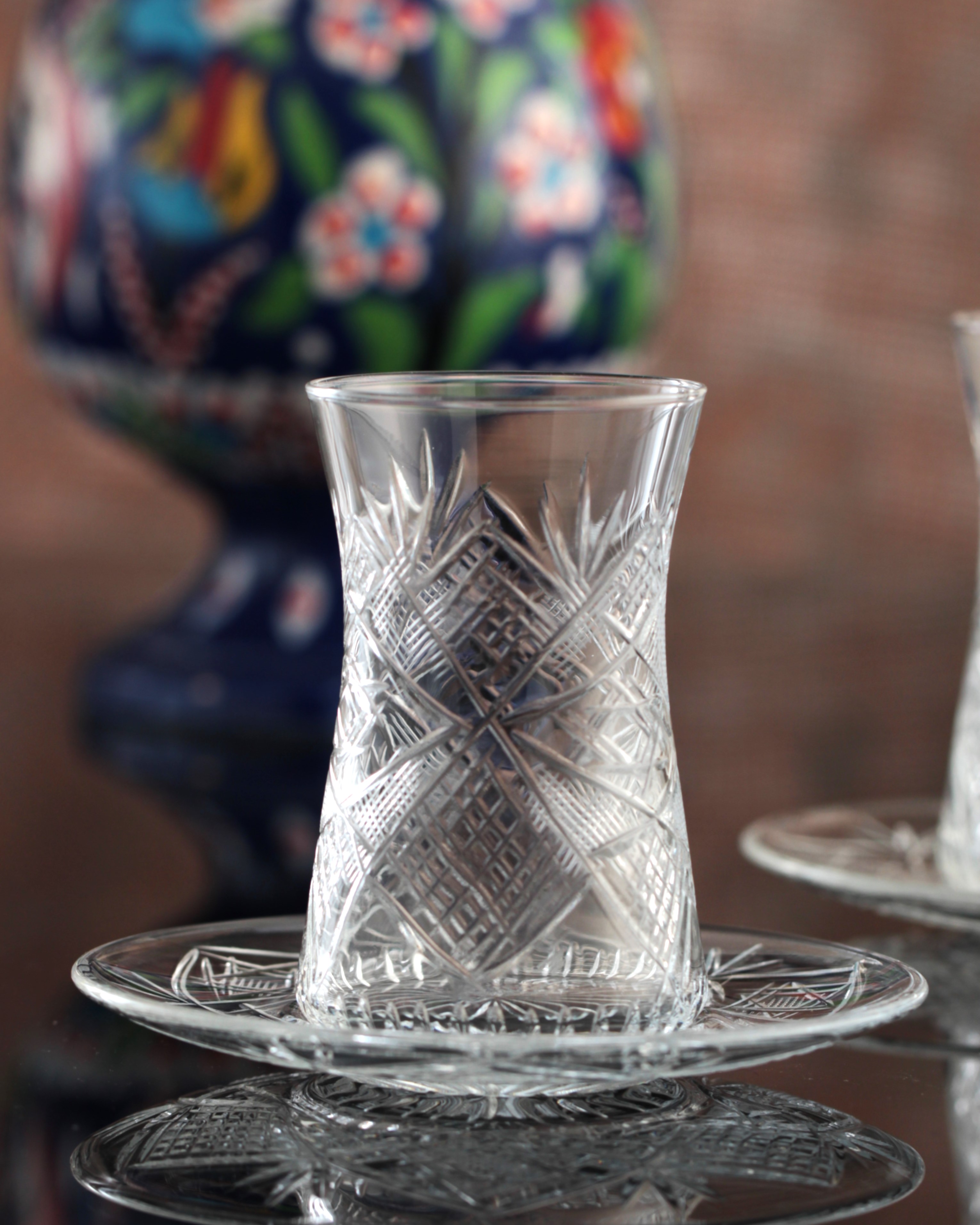 12 Parça Çay Takımı - Heybeli - Göz Dekor