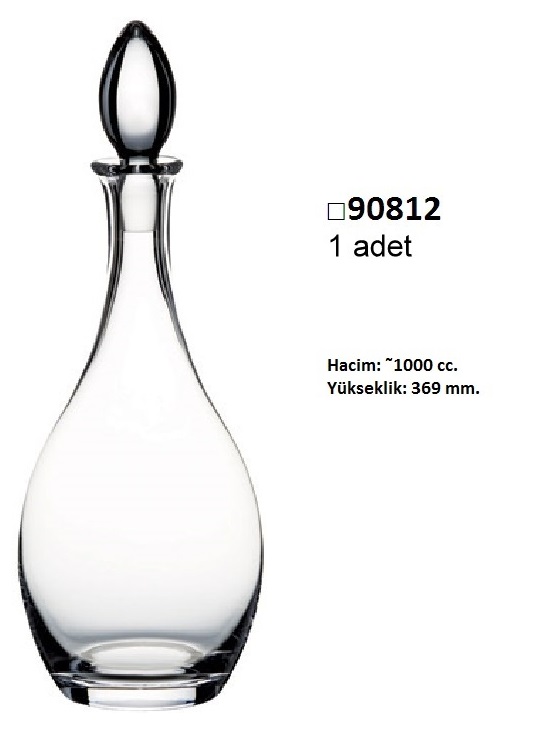 Kapaklı Şişe - Prestij Dekor