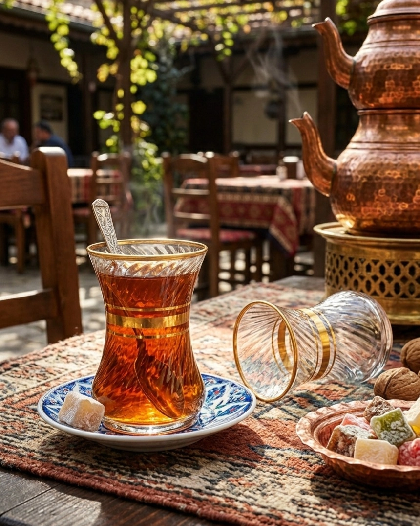 6 Kişilik Paşabahçe İncebelli Altın Yaldızlı (pby) Bardak Seti - İncebelli Optikli (Sadece bardaklar)