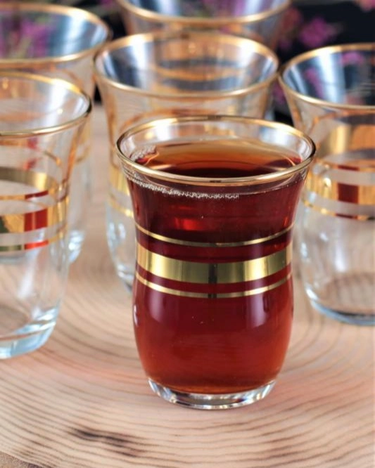 6 Kişilik Paşabahçe Altın Yaldızlı (pby) Bardak Seti - Cihangir