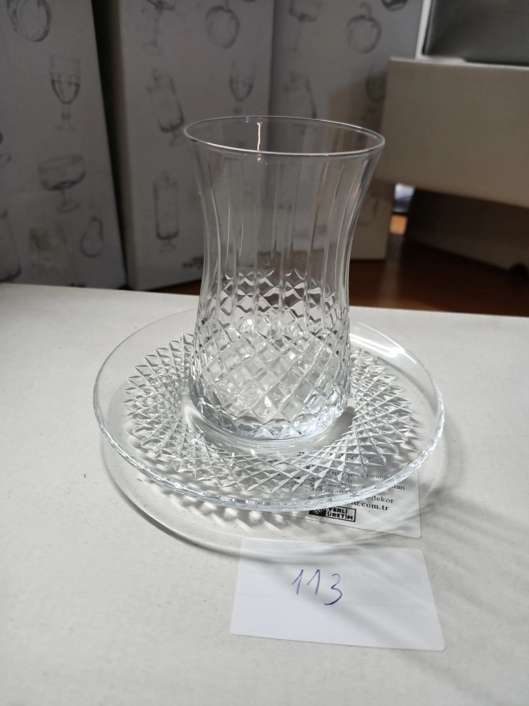 Heybeli Çay Takımı - Kesme