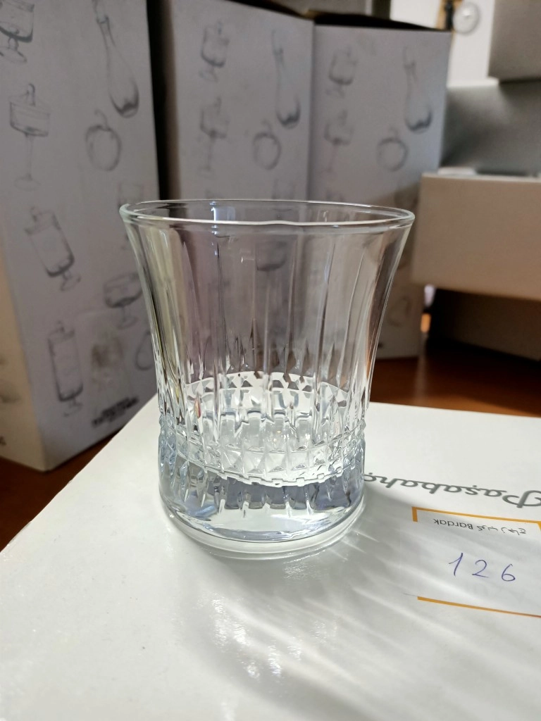 4 Adet Kesme Su Bardağı