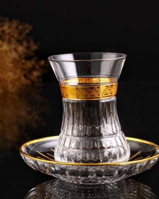 12 Parça Çay Takımı - Ezgi Altın