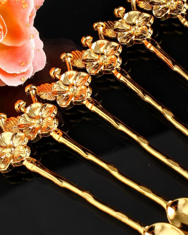 6 Kişilik Çay Kaşığı JG Gold - Kutulu