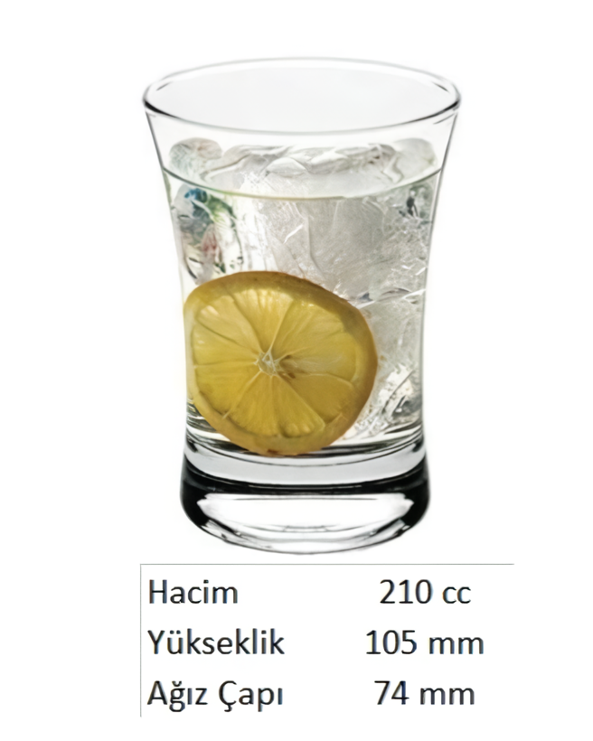 6’lı Su Bardağı Takımı 420013 - Göz Dekor
