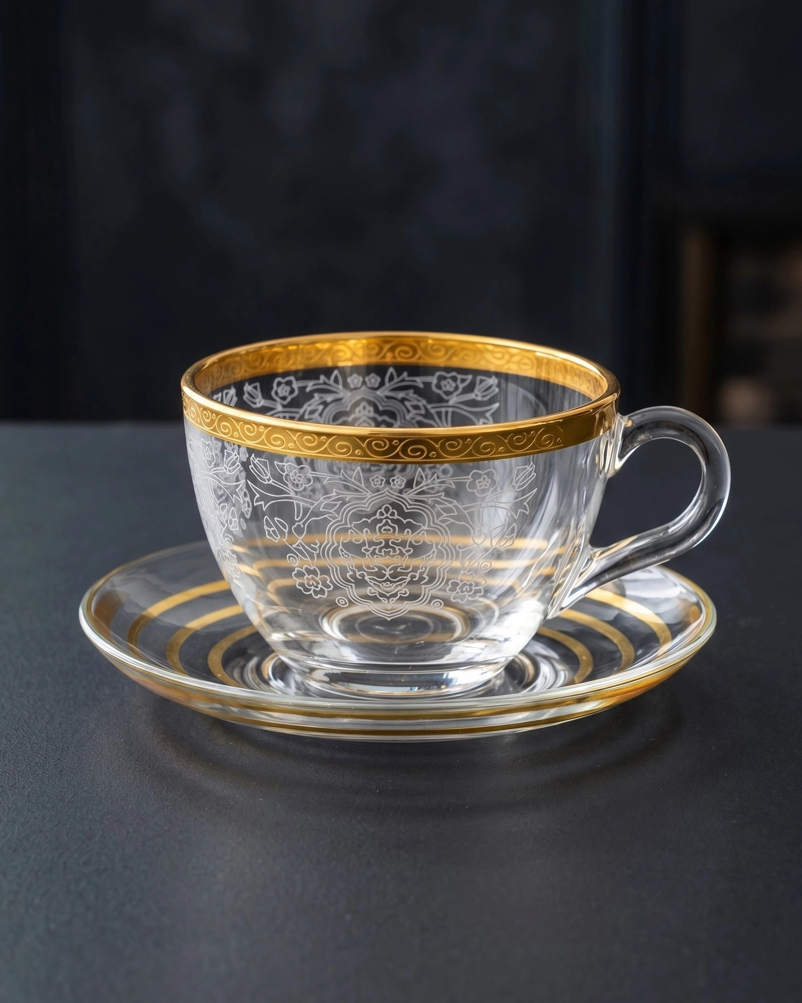 12 Parça Çay Fincan Takımı - Rümeysa Altın