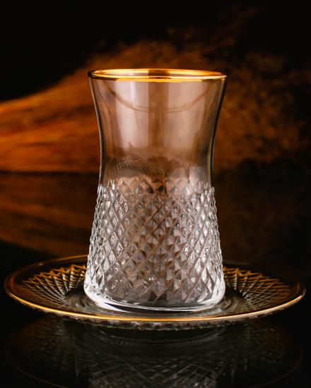 12 Parça Çay Takımı - Vizyon Altın