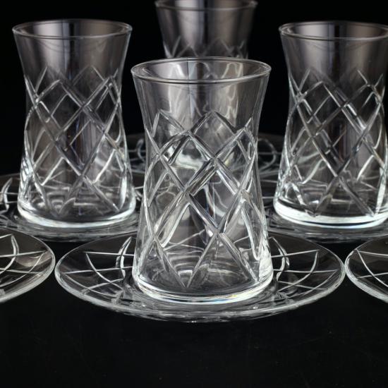 12 Parça Çay Takımı 361-391 Heybeli - Polo Dekor