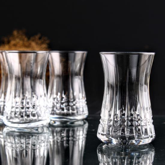 6 lı Çay Bardağı Takımı- Lİzbon Collection Heybeli