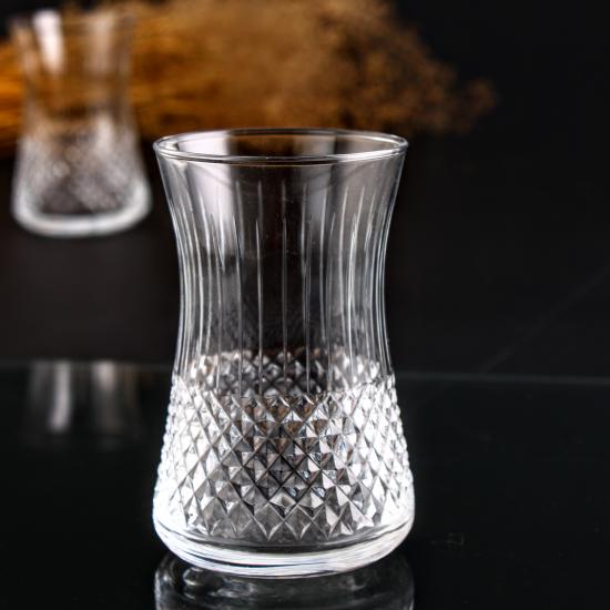 6 lı Çay Bardağı Takımı- Prestij Dekor Heybeli