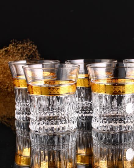 6’lı Su & Viski Bardağı Takımı - Ezgi Altın