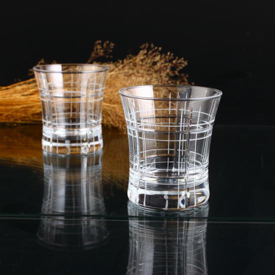 6’lı Su & Viski Bardağı Takımı - Nergis