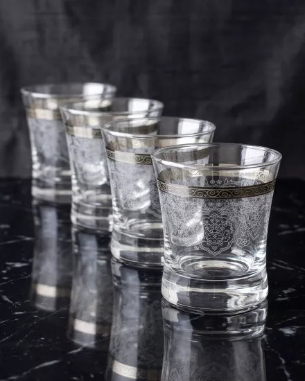 6’lı Su Bardağı Takımı - Rümeysa Platin