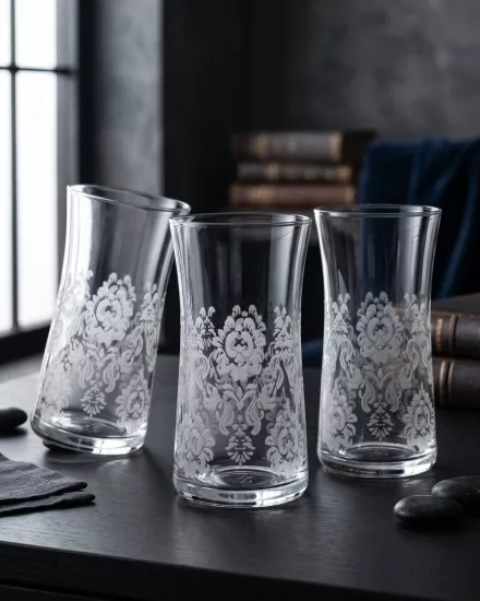 6 LI MEŞRUBAT BARDAĞI 420845 - GRAVÜR DESEN 004