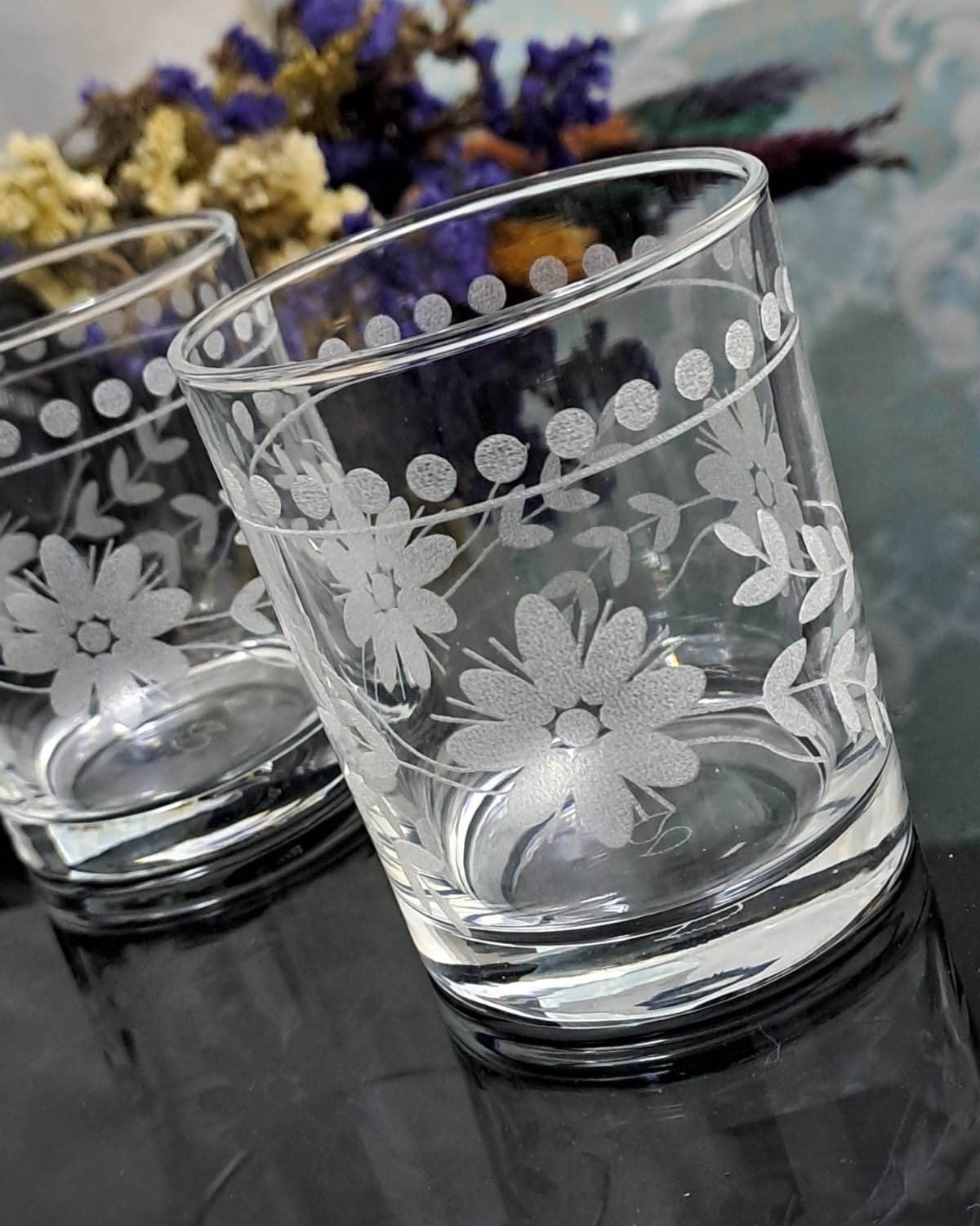 Su Bardağı Takımı Gravür Desen