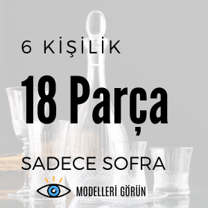 18 Parça Bardak Setleri - 6 Kişilik